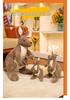 Adorable Kangaroo Plush Set: Mother and Baby Toy Figurines - Perfect Parent-Child Birthday Gift