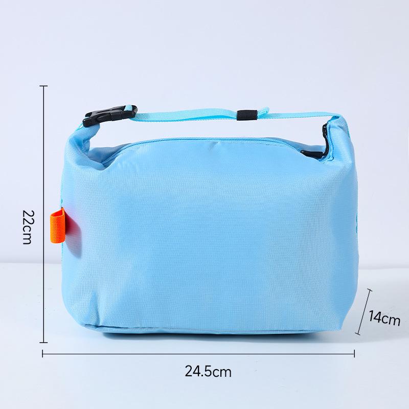 Dopamine Insulated Bento Lunch Bag - Large Capacity for Office, Camping, or Picnic