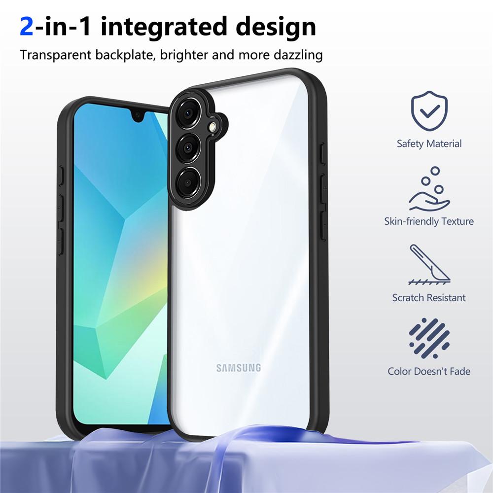 Armor Shockproof Phone Case For Samsung A17 A07 A16 A06 A26 A36 A56 A05 A15 A25 A35 A55 A14 A24 A34 A54 A04S Acrylic Clear Cover