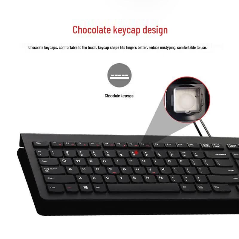 Lenovo M120K Slim Wired Office Keyboard