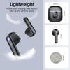 Wireless Earbuds, 2025 Bluetooth 5.4 Headphones with 3D Bass Stereo, 40H Ultralight in-Ear Buds, Bluetooth Earbuds with 4 ENC Noise Cancelling Mic,