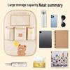 Car Seat Organizer: Multi-functional Storage Box, Tissue Holder, Hanging Trash Can, Backseat Kick Mat, Hanging Bag.