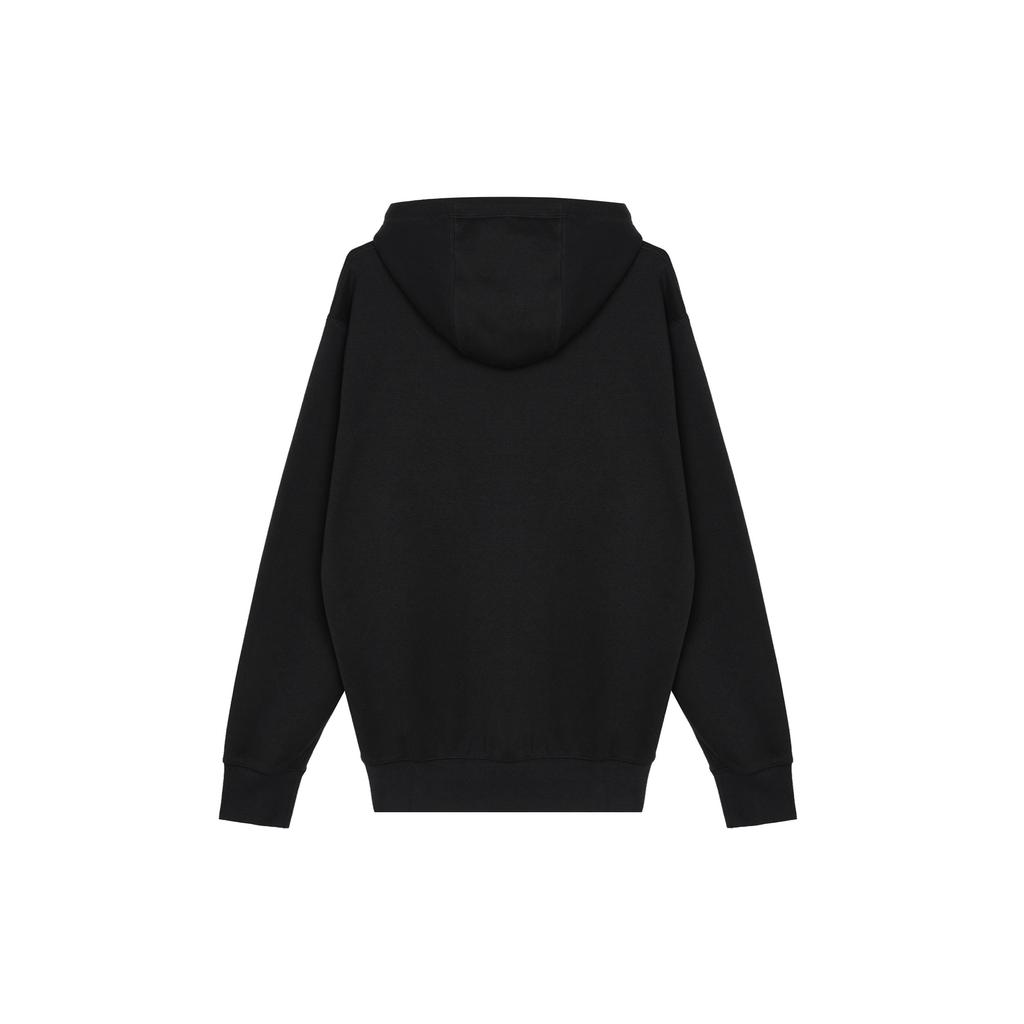 Nike Club Fleece Letter Logo Print Long Sleeve Fleece Hoodie Men Hoodies Black FN3105-010