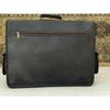 Leather Shoulder Satchel Laptop Bag Messenger (Handmade Bag)  Men Vintage
