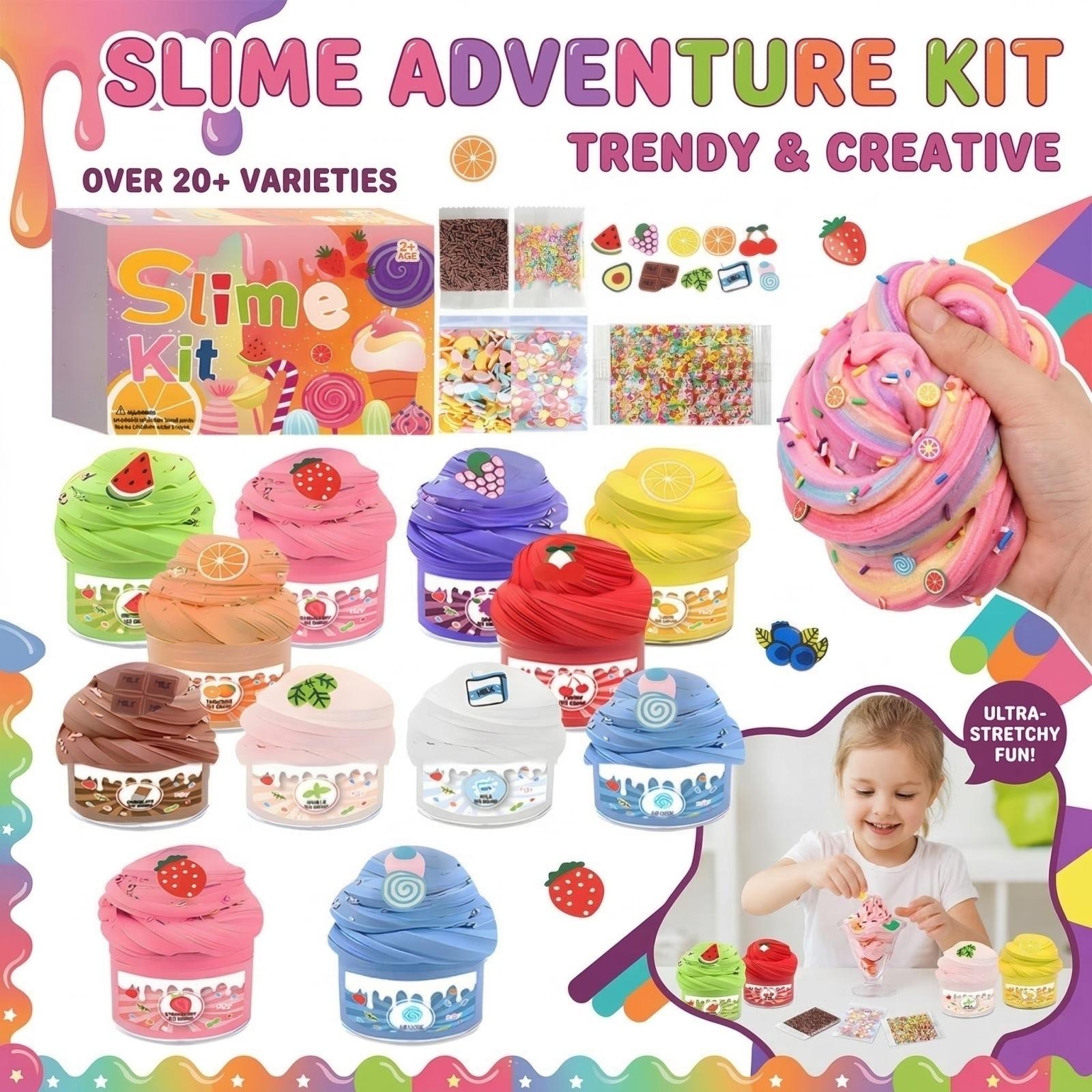 

Fashion Creative Slime Pinch Toy Set one size