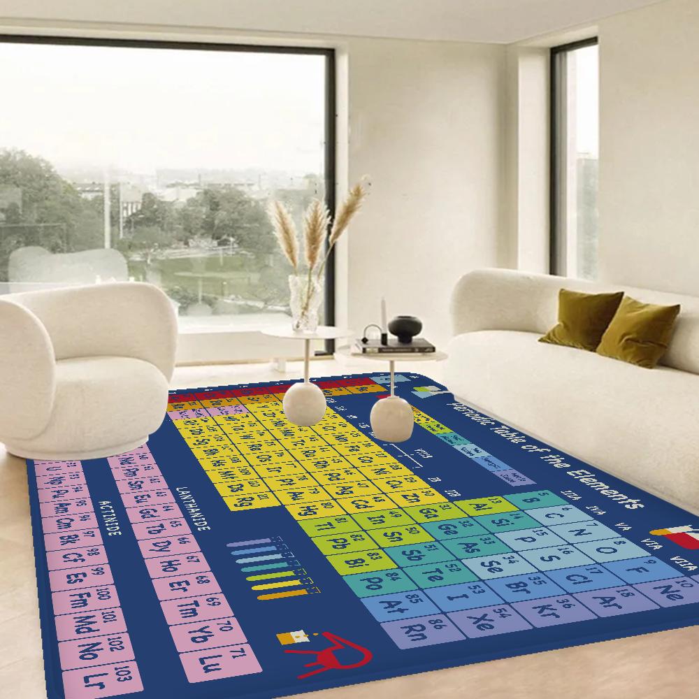 Układ Okresowy Pierwiastków Mata Łazienkowa Antypoślizgowa Wchłaniająca Wodę Długi Pasek Poduszka Mata do Sypialni Mata Dekoracyjna do Hotelu