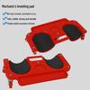 Universal Wheeled Knee Pad for Easy Car Repair: Load-Bearing, Convenient Kneeling Pad with Foot Pedal