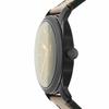 MACHINE Three-Hand Date Braun Leather Watch