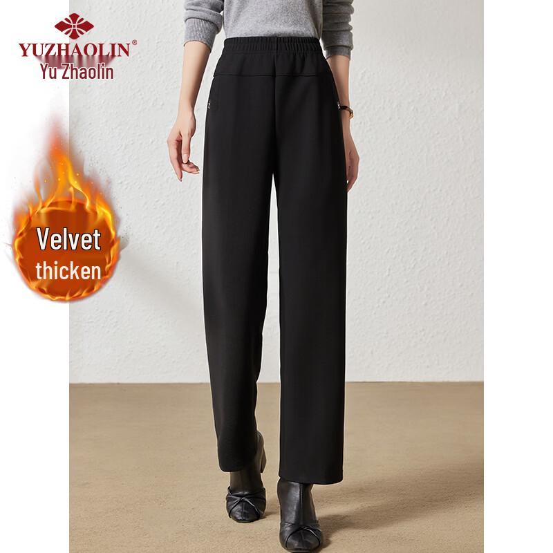 YUZHAOLIN Women s Fleece-Lined Winter Casual Pants XL