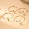Starfish Open Bangle Shell Upper Arm Bracelet New Cuff Bracelets  Summer