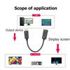 Digital HD AV Port Adapter Converter 4K 1080P Male To Female DisplayPort Converter Video Audio Cable For PC TV Laptop