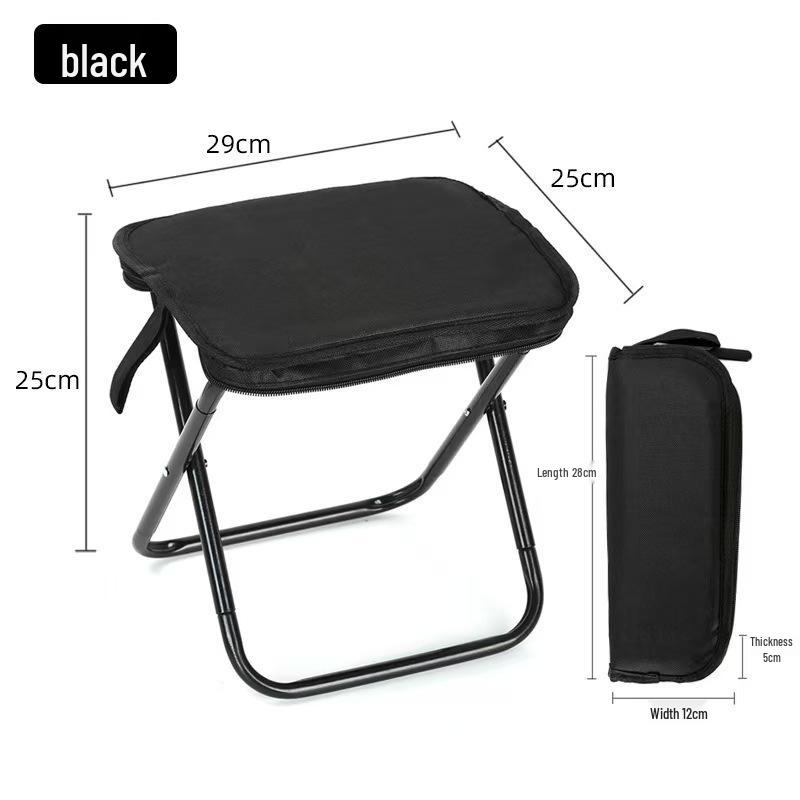Portable Folding Travel Stool & Outdoor Pencil Case Combo