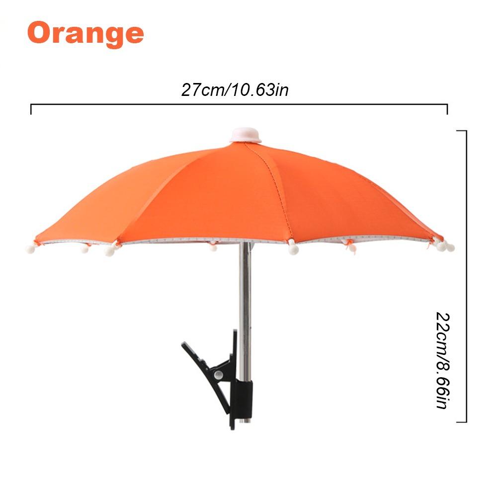 Anti-Glare Phone Umbrella Holder With Clip Phone Fixed Clip  Electric Vehicle