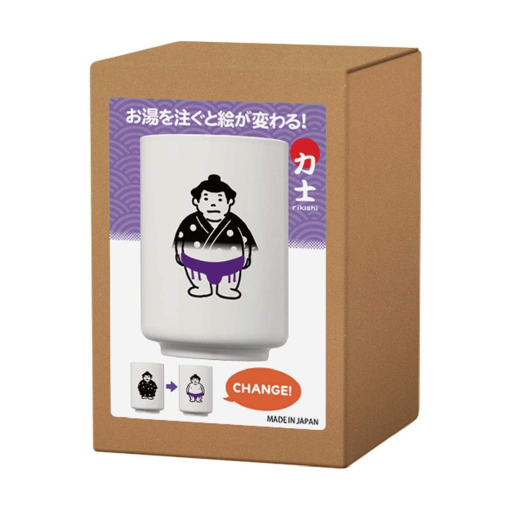 ALTA Teacup 200ml JAPAN Sumo Wrestler AR0604359 Color-Changing