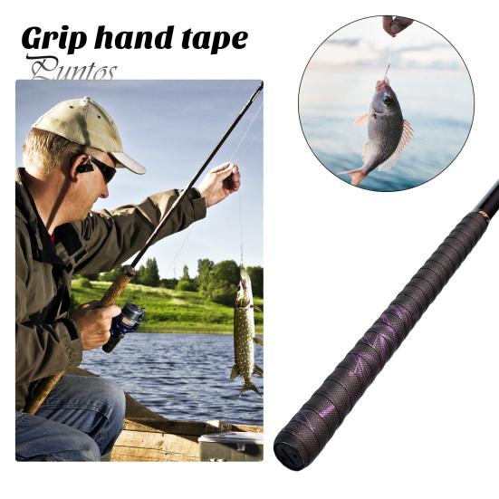 Shock-proof Grip Wrap 2M Tennis Racket Tape Anti-slip Sweat Absorbing Elastic Soft Multifunction Fishing Rod Badminton Racquet Paddle Overgrip Printed