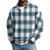 Men Casual Button Down Shirt Golf Pullover V Neck Stand Collar Fashion Fall Sweatshirt