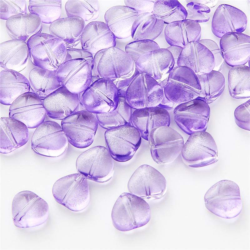 10-Piece Pentagram & Heart-Shaped Beads Set for DIY Necklaces & Bracelets