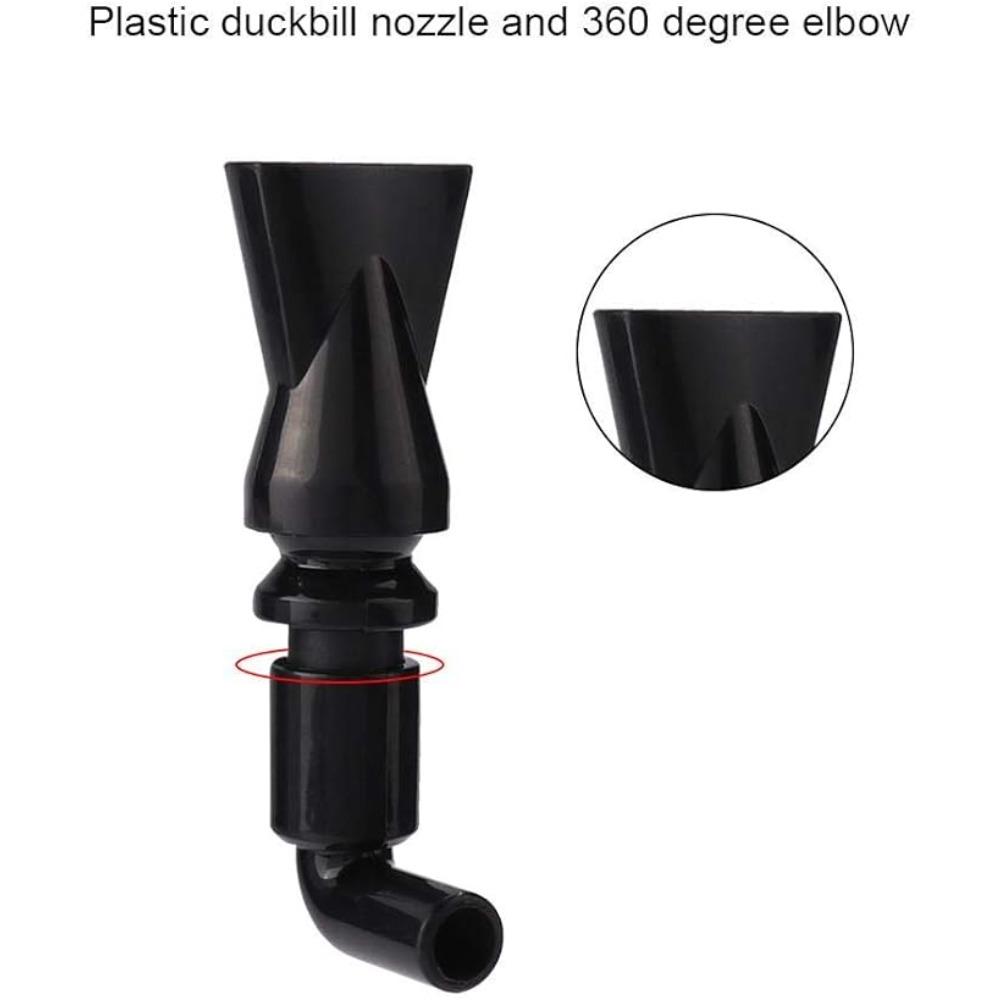 20/25mm Universal Adjustable Fish Tank Duckbill Sprinkler Aquarium Air Pump Duckbill Water Outlet Nozzle Garden Watering Fitting