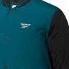 Reebok Klassiker Colorblock Baseballkragen Freizeitjacke Herren Oberbekleidung Grün GU5748