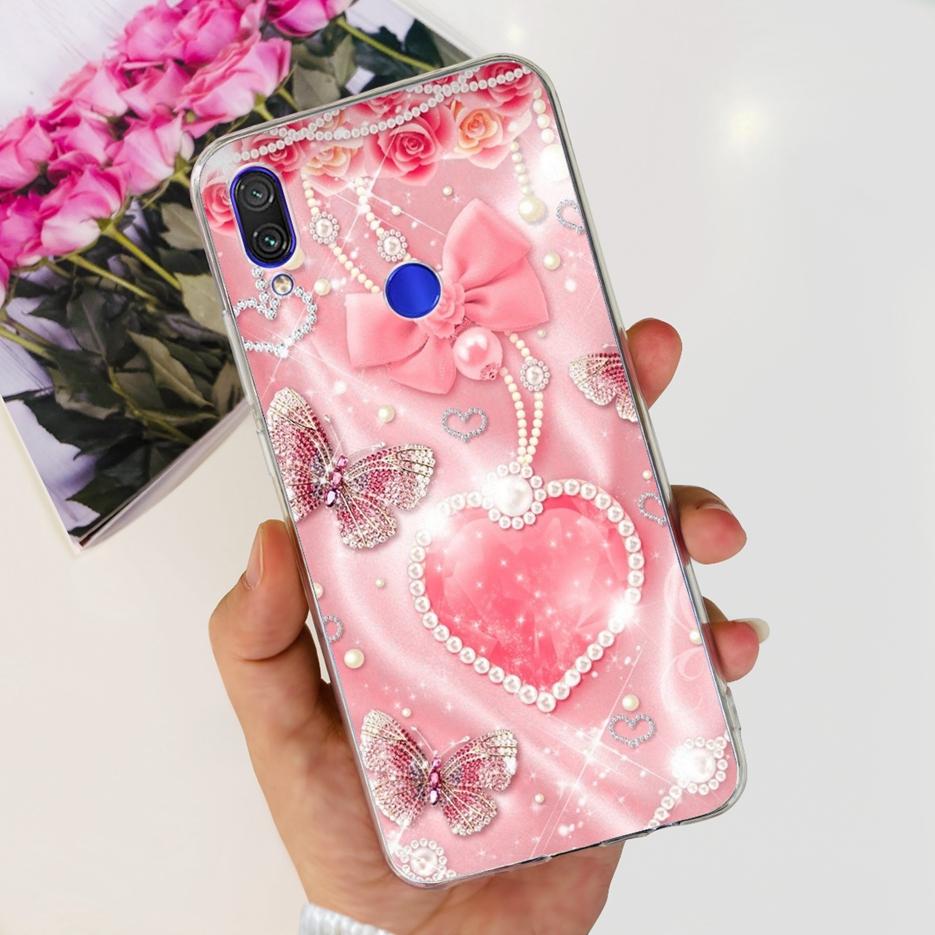 For Xiaomi Redmi Note 7 Pro Case New Fashion Painted Cover Clear Silicone Soft TPU Phone Case For Redmi 7 Redmi7 Note7 Pro Shell