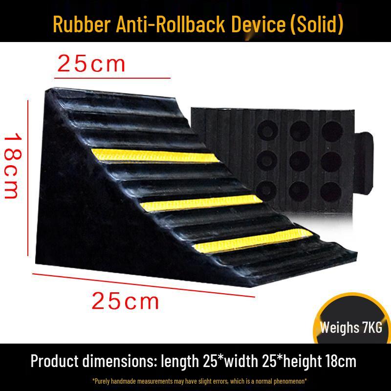 Jundingying Solid Rubber Truck Wheel Chock