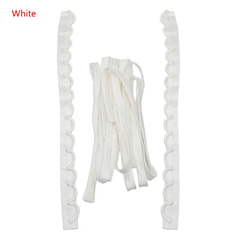 3PCS/Set Satin Wedding Dress Zipper Replacement Adjustable Corset Back Kit Lace-Up Ribbon Ties DIY Craft Wedding Dress