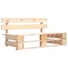 Outdoor Pallet Bench Wooden