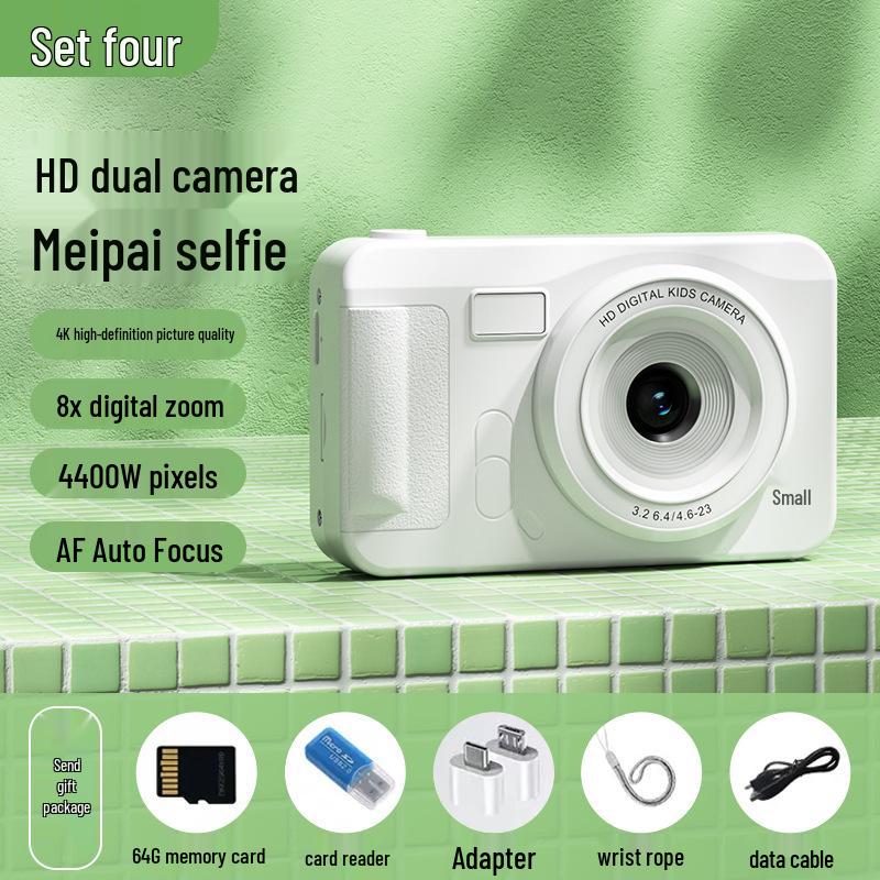 2,4palcový retro digitální fotoaparát - HD přenosný mini CCD