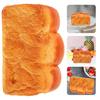 STOBOK Fake Bread Simulation Realistic Artificial Fake Food Faux Replica Bread for Party Photography Props Model, Bread, Bread, Props, Kitchen,