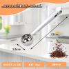 Coffee Measuring Spoon with Clip - Multi-functional for Meal, Milk Powder, Spices, Oatmeal, Tea, and Condiments, Perfect for Kitchens, Cafes,