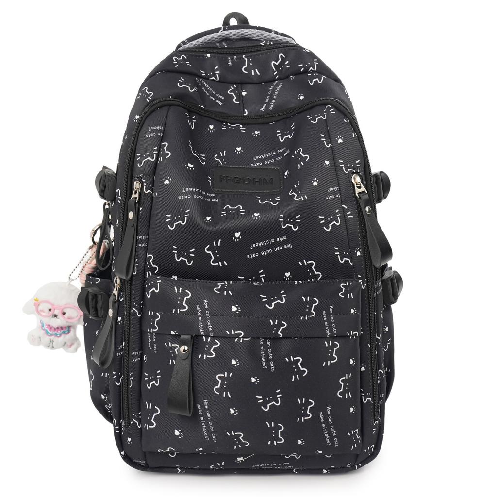 Schoolbag1011 spring new girl style cartoon print cute backpack Gao Yan lightweight primary and secondary school backpack