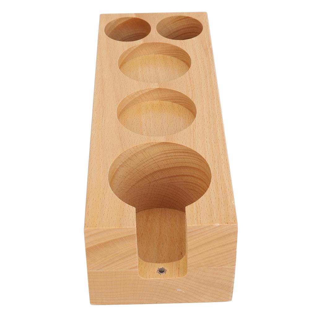 Kaffee Tamper Basis Multifunktions Buche Kaffee Distributor Tamping Station Zubehör für Kaffee