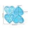 Portable Phone Holder Mold Holographic Light and Shadow Mold Diy Silicone Resin Casting Mold Suitable for Home Crafts