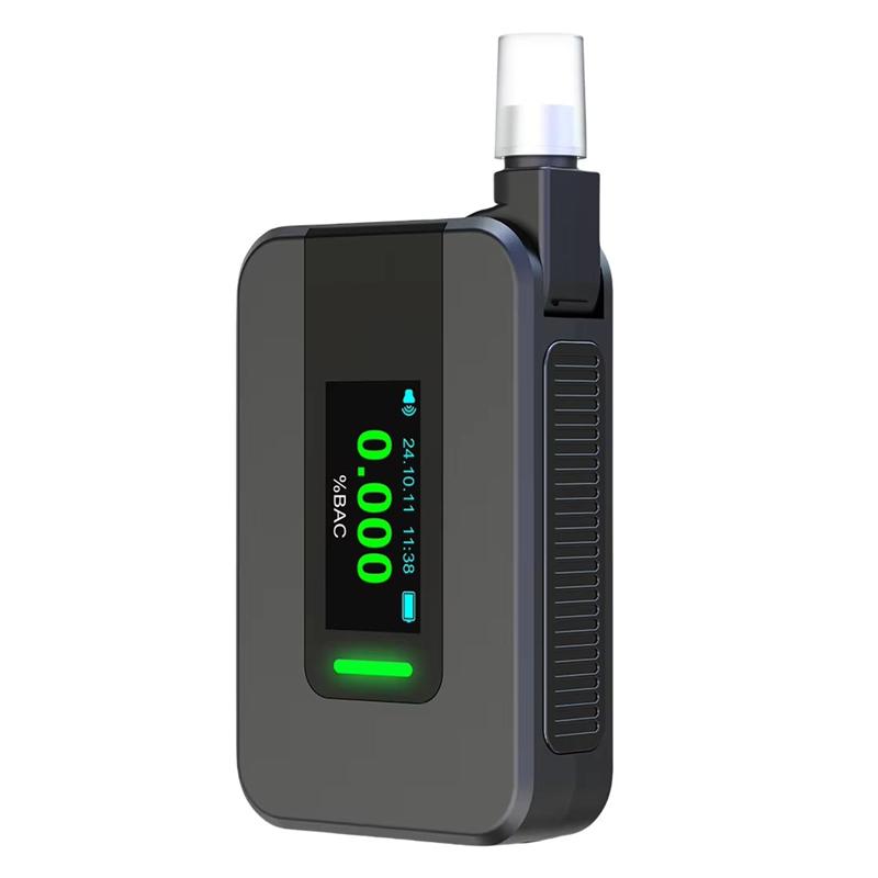 Электрохимический алкотестер Голосовой отчет Бесконтактный электронный алкотестер Портативный алкотестер