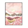 Popular DIY 5D Diamond Painting - Sunset Lake Natural Scenery, Full Drill Embroidery Kit