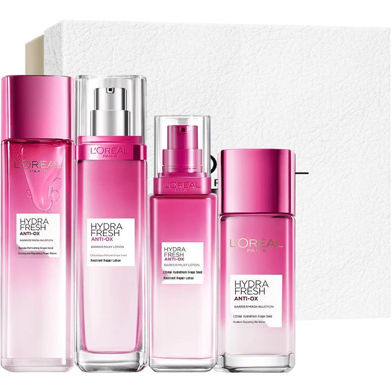 L Oreal Grape Seed Hydrating Repair Skincare Set