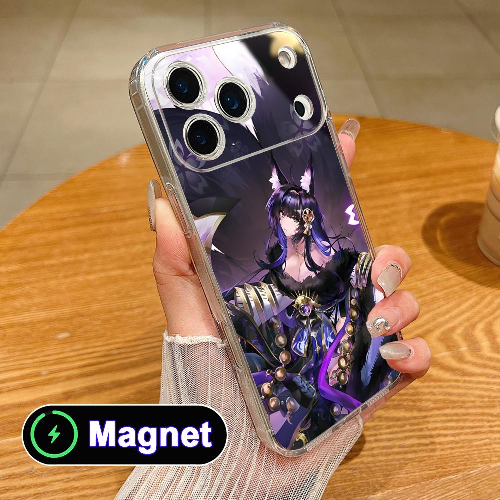 

Azur Lane Musashi Clear TPU Magsafe Mobile Phone Case for iPhone 17 16 15 14 13 12 11 Air Pro Max Plus Mini Colorful Cover iPhone 11 Pro Max