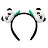 Adorable 2026 Panda Hair Accessory: Cute Round Headband & Funny Clip for Girly Wash Face Routine