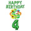 Farm Cartoon Animals Birthday Decoration Party Supplies Tableware Balloons Cup Plates Set Backdrop Banner Birthday Cake Deco Kit