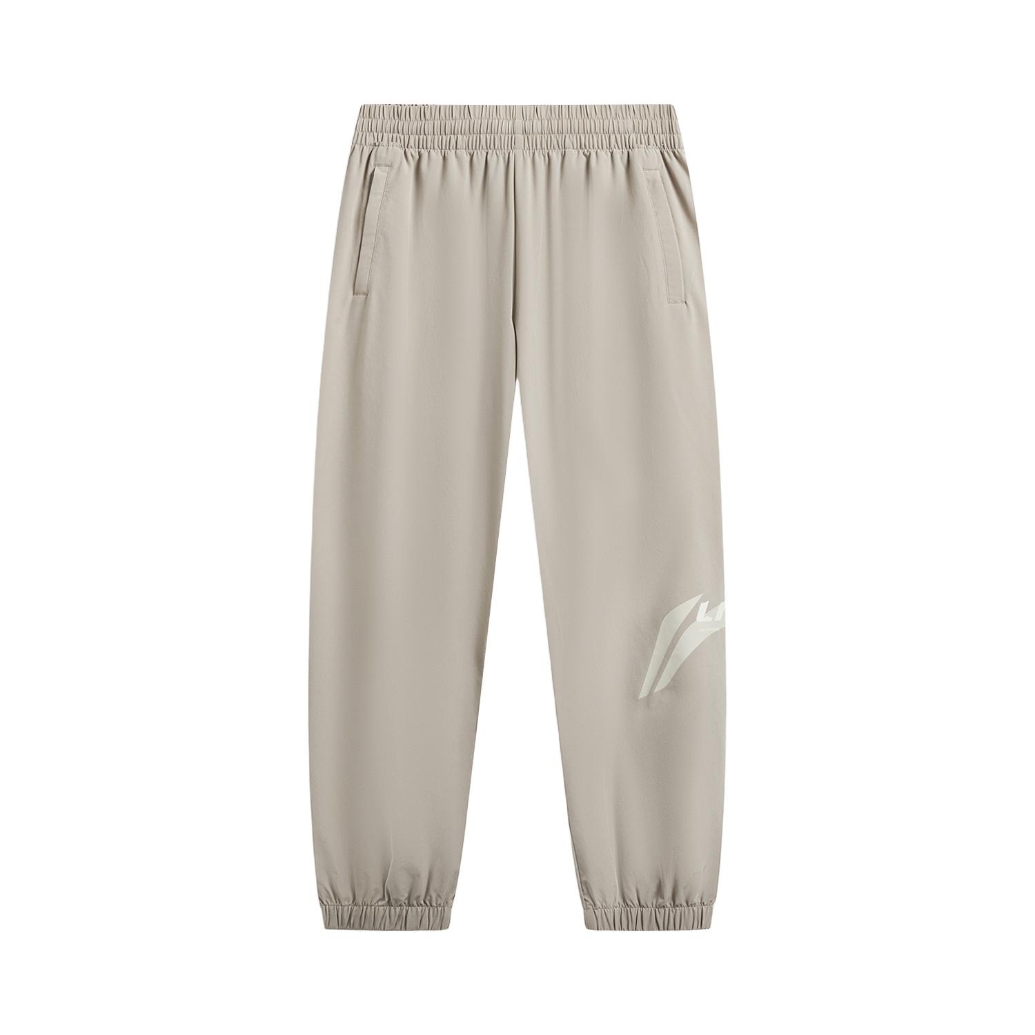 Li Ning Спортивный стиль жизни Серия Логотип Буквы Повседневные брюки Мужские брюки AYKWC11-2 S