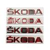 2025 New Metal for SKODA Rapid Kodiaq Superb Yeti Karoq Octavia A7 Tour RS Kamiq Badge Car Styling Rear Trunk Emblem Stickers Ac