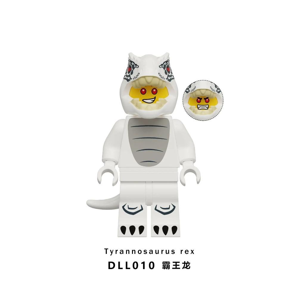 Cartoon dinosaur toy building block doll bag gifts