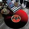 Cartoon Print Round Area Rug,Carpet Rug for Living Room Bedroom Sofa Playroom Decor,Non-slip Floor Mat