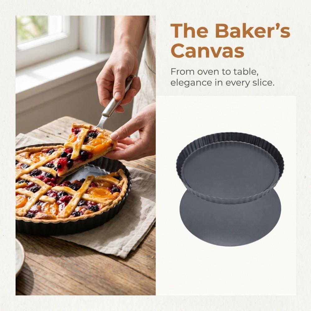 Removable Bottom Carbon Steel Bakeware Carbon Steel Nonstick Bakeware  Bakery Catering
