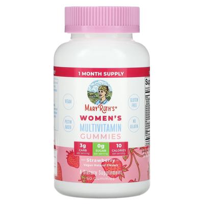 Women's Multivitamin Gummies, Strawberry Flavor, 60 Gummies