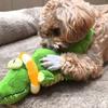 Calming-Crocodile Plush Dog Toy Squeaky Dog Toys Soft Plush Chewing Puppy Toys for Small Medium Large Dogs