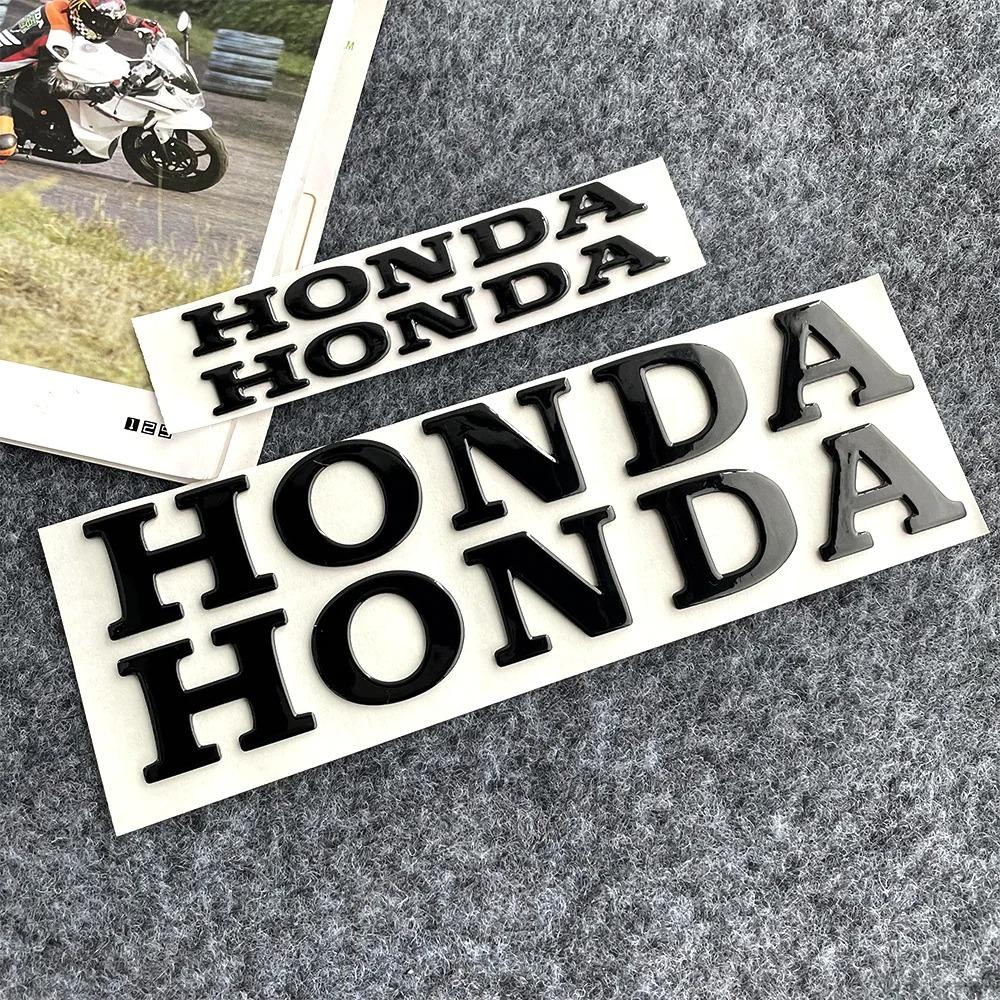 Honda Sticker 3D Letter Label Motorcycle Decoration Accessories Fuel Tank Body Tail Wing Side Pcx160nss350pcx125cbr650r