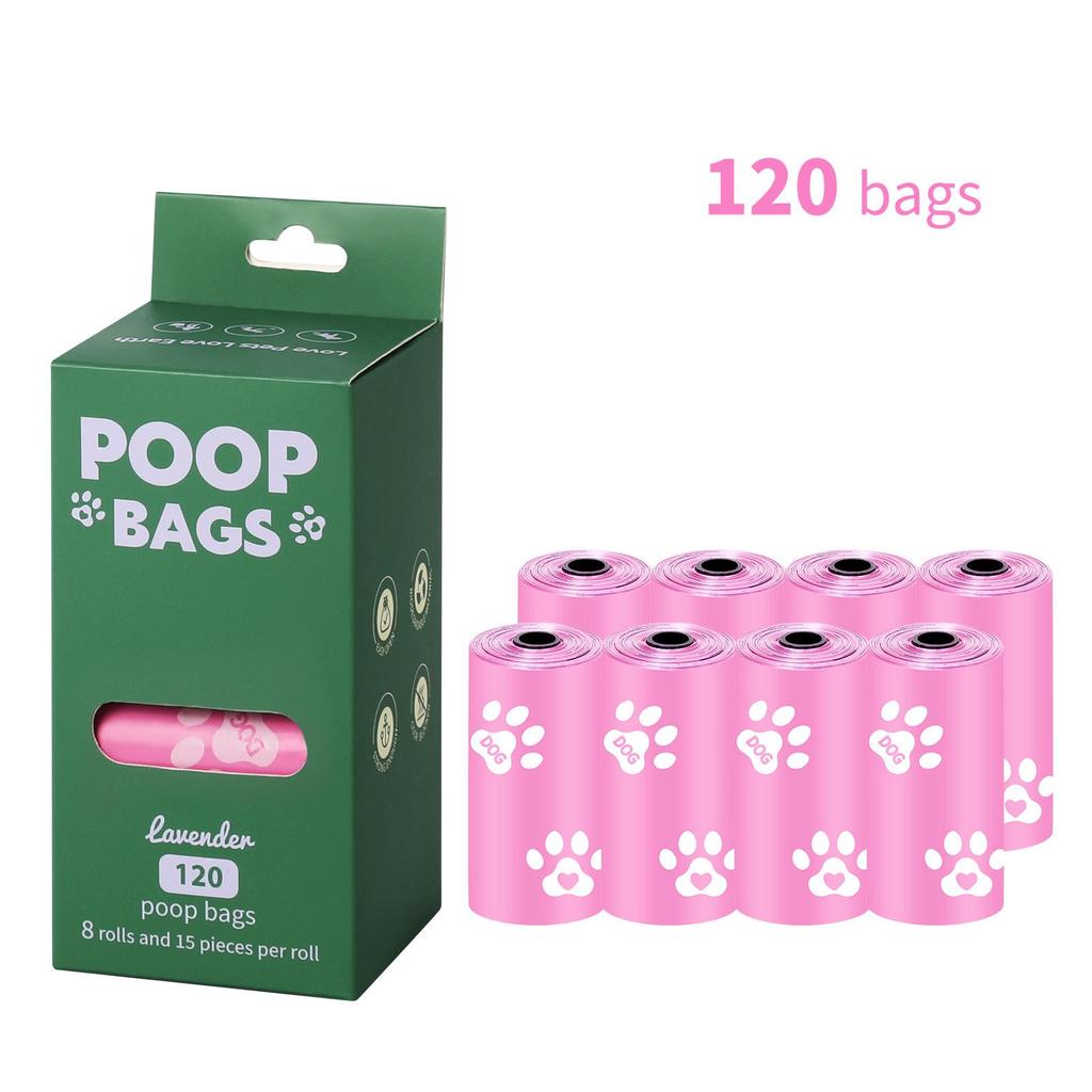 Eco-friendly Biodegradable Dog Waste Bags with Dispenser