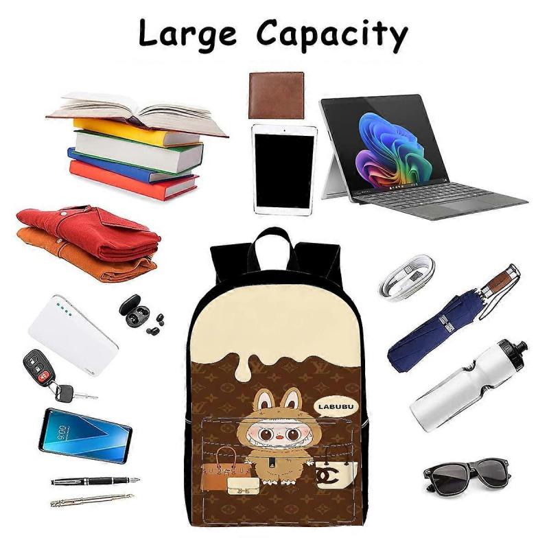 Backpack, with Multiple Organizational Compartments, Fits 15.6 Inch Notebook, for Travel, Teen, Business Work K717