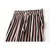 Export Export Vertical Striped Cotton Silk Harem Pants Women's Summer Thin and Comfortable Artificial Cotton Jogger Pants Anti Mosquito Pants